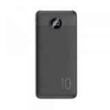 Baterie Externa Veger L10S, 10000mAh, 20W, QC + PD, 1 x USB-C - 2 x USB-A, Neagra