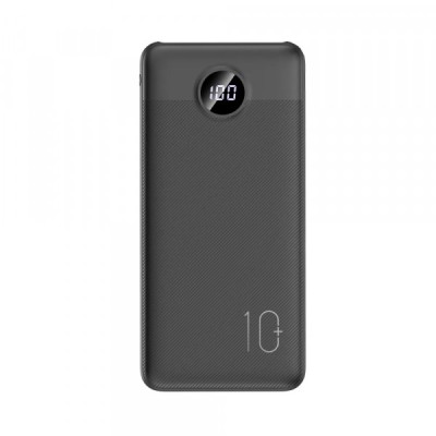 Baterie Externa Veger L10S, 10000mAh, 20W, QC + PD, 1 x USB-C - 2 x USB-A, Neagra foto