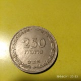 -Y- MONEDA ISRAEL 250 PRUTA 1949 XF, Asia