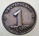 1.977 GERMANIA RDG DDR 1 PFENNIG 1949 E MULDENH&Uuml;TTEN, Europa, Aluminiu