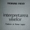 Carte veche 91,Sigmund Freud-Interpretarea viselor,Le reve et son interpretation