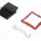 Radiator extrudat, aluminiu, 30mm x 30mm, neagra, Advanced Thermal Solutions - ATS-51300D-C1-R0