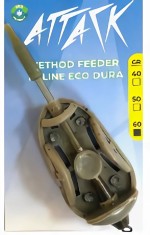 Method Feeder Attack Inline Eco Dura Zinc, 50g, 1buc/pac