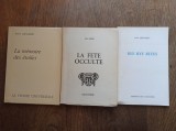 ANA GIUGARIU (DEDICATII*SEMNATURI ) LOT 3 CARTI CU DEDICATII * PARIS, 1973-1976
