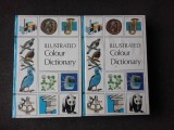 ILLUSTRATED COLOUR DICTIONARY DOUA VOLUME IN LIMBA ENGLEZA