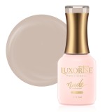 Cumpara ieftin Oja Semipermanenta Nude Collection LUXORISE, Cream Donut 15ml