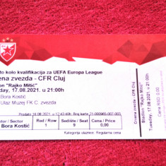 Bilet meci fotbal STEAUA ROSIE BELGRAD - CFR 1907 CLUJ (17.08.2021)