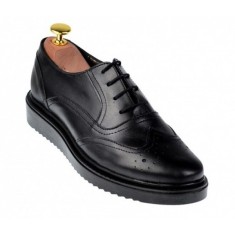 Pantofi dama negri casual din piele naturala P29NORTO