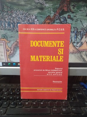 Mihail Gorbaciov, Raportul prezentat la cea de a XIX-lea Conferință Unională a P.C.U.S.. Documente și materiale. Rezoluții, Moscova 1988, 058 foto