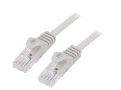 Patch Cord U/UTP Cat6 10m Gri foto