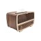 Cutie servetele lemn model radio