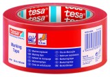 Banda de marcare Tesa Professional Rosu 33m x 50mm PVC Cod 60760
