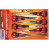 Cumpara ieftin Set 6 Surubelnite Cap Drept Cruce Rotund Ergonomic - Scule de Mana Profesionale