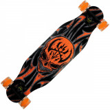 Cumpara ieftin Longboard cu roti luminoase, Action One, 80 x 20 cm, Spider Death