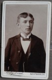 1892 Foto CDV atelier BERKY DEZSO / Szatmaron / Satu Mare / adnotata verso