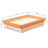 Filtru aer Citroen C1 II; Peugeot 108; Suzuki Swace; Toyota Aygo, Aygo X, C-Hr, Corolla, Corolla Cross, Prius Motor 1.0, 11x118x3mm, OE 1612496780