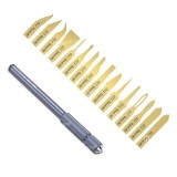 Bisturiu GSM BGA instrument indepartare adeziv clips metalic flexibil
