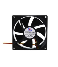 Ventilator 80x80x25mm cu 2 fire 12V 0.25A pe lagar Vapo KF8025H12S