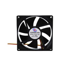Ventilator 80x80x25mm cu 2 fire 12V 0.25A pe lagar Vapo KF8025H12S