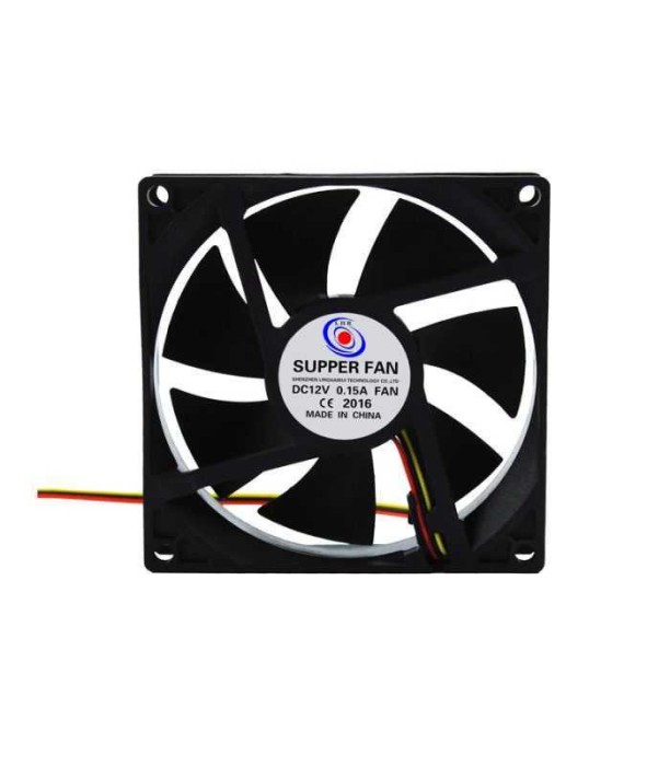 Ventilator 80x80x25mm cu 2 fire 12V 0.25A pe lagar Vapo KF8025H12S