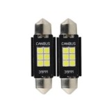 Set 2 Becuri LED Sofit C5W 12 SMD 39 MM
