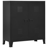 Cumpara ieftin Dulap industrial de depozitare, negru, 90x40x100 cm, otel