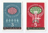 *Romania, lot 854 cu 2 timbre fiscale de ajutor 1973, MNH