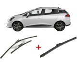 Cumpara ieftin Set 3 stergatoare RENAULT CLIO IV Estate Van (KH_) 2014 - 2021, pentru parbriz si luneta, Bosch Aerotwin