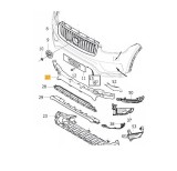 Absorbant bara, tampon Volvo Xc90, 01.2015-, Fata, Aftermarket
