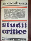 Studii critice- Francesco de Sanctis