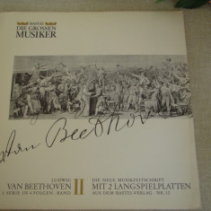 BEETHOVEN II - Simfonia Nr. 3 ES-DUR Op 55 - Vinil 2 EP Die Grossen Musiker