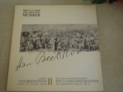 BEETHOVEN II - Simfonia Nr. 3 ES-DUR Op 55 - Vinil 2 EP Die Grossen Musiker foto