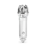 Mini purificator de aer, auto, argintiu, compact si elegant, usor de asezat in orice autovehicul, functioneaza prin ionizare