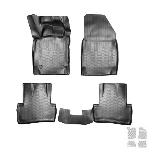Covorase cauciuc stil tavita VW Jetta V 2005-2010