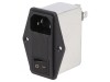 Conector Alimentare AC IEC 60320 4A 250V 4.2mH