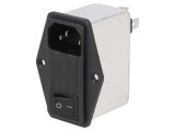 Conector Alimentare AC IEC 60320 4A 250V 4.2mH