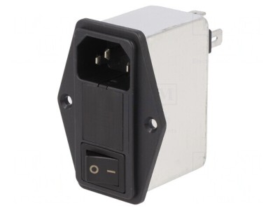 Conector Alimentare AC IEC 60320 4A 250V 4.2mH foto
