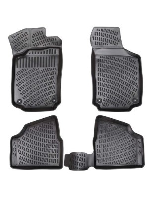 Set covorase auto din cauciuc tip tavita Opel Combo C 2001-2011 foto