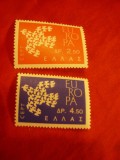 Serie Grecia 1961 Europa CEPT , 2 valori