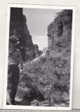 Bnk foto Ruinele cetatii Soimos Lipova 1966, Alb-Negru, Romania de la 1950, Cladiri