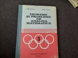 TEOREME SI PROBLEME DE ANALIZA MATEMATICA-SORIN RADULESCU, MARIUS RADULESCU