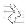 Kit distributie Contitech CT998K1, CONTINENTAL CTAM