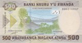 Bancnota Rwanda 500 Franci 2019 - PNew UNC