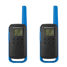 Statie radio PMR portabila Motorola TALKABOUT T62 BLUE set cu 2 buc