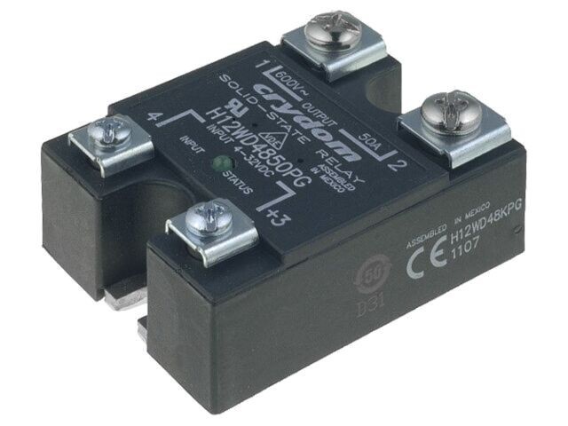 Releu semiconductor 50A, 48-660VAC