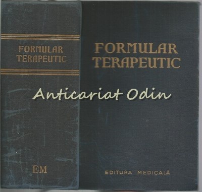 Formular Terapeutic - L. Chioasa, M. Neuman, H. Leiba foto