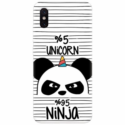 Husa silicon pentru Xiaomi Mi 8 Pro, Unicorn Ninja foto