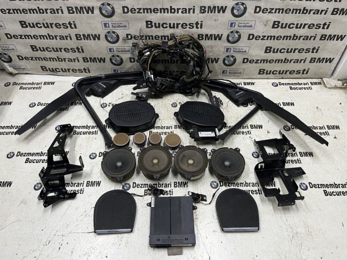 Sistem audio boxe difuzoare amplificator Harman Kardon BMW E46