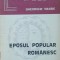 EPOSUL POPULAR ROMANESC - GHEORGHE VRABIE (ED. 1983)