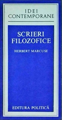 Herbert Marcuse - Scrieri filozofice foto
